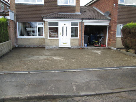 Completed base ready for concrete